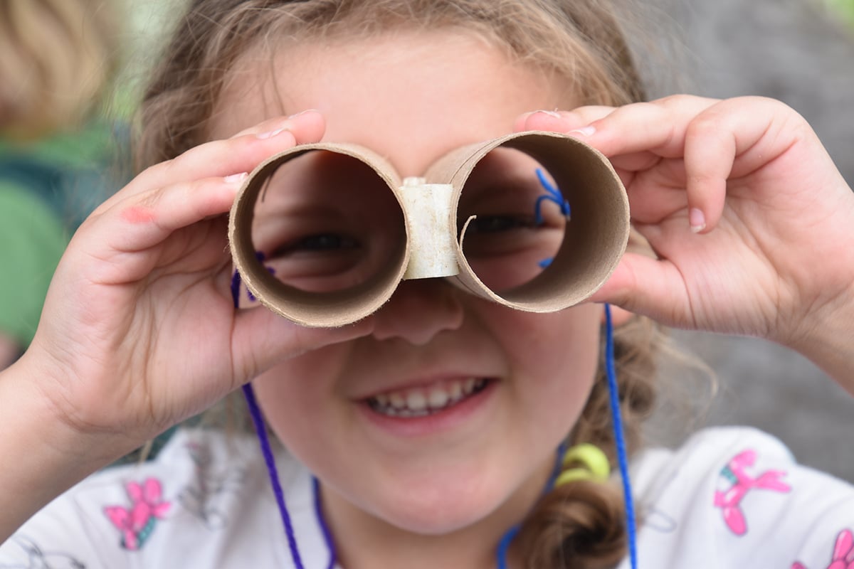 Wachusett Meadow Camper with Paper Binoculars