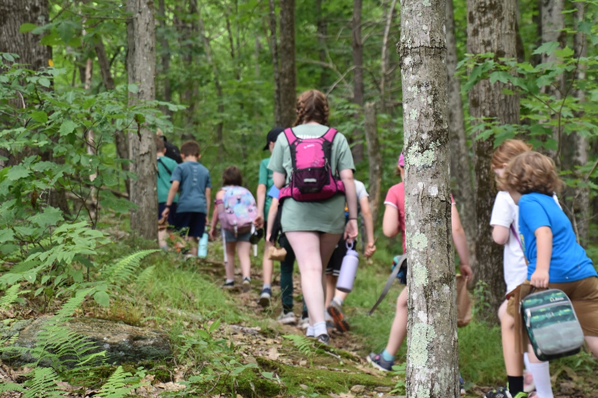 Wachusett Meadow Naturalist Campers Hiking